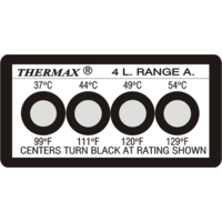 Thermax® 4 Level Temperature Strip Labels