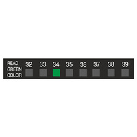 Britevent® Drug Test Temperature Indicators 8-Level