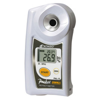 Digital 0.0-93% Brix Refractometer: Atago PAL-S