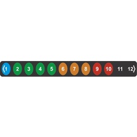 Fridge Thermometer - Adhesive