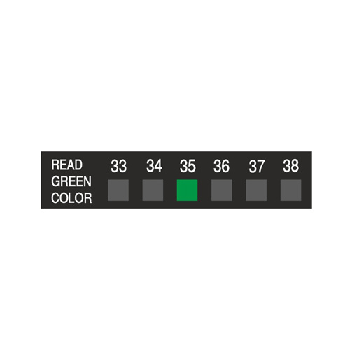 Britevent® Drug Test Temperature Indicators 6-Level