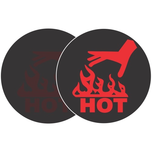 HAND HOT INDICATOR 50ºC 