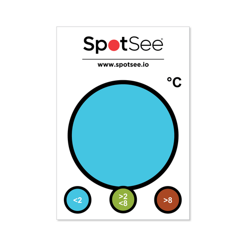 SpotCheck Refrigeration Indicator Label