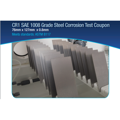 CR1 Steel Corrosion Test Coupons